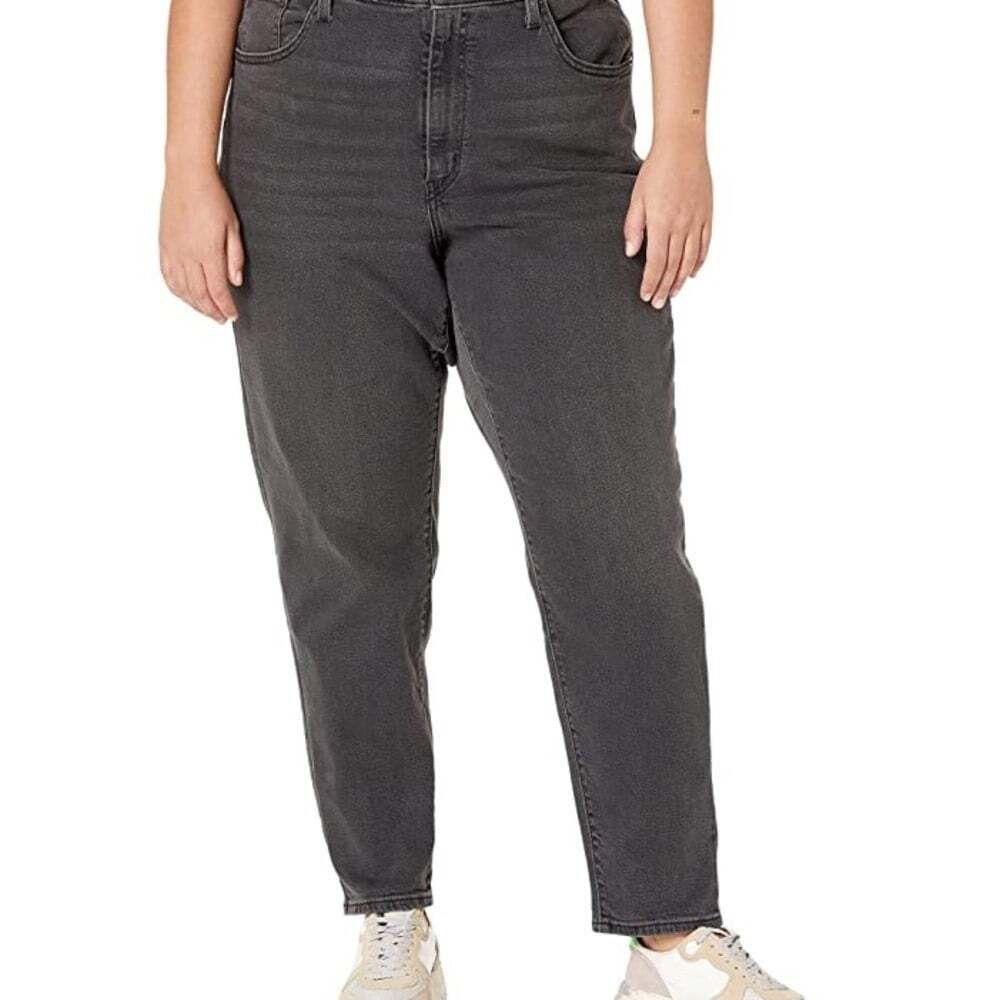 Levi's Plus Size 20W Black Ankle Cropped Jeans New with Tags Women Fashion